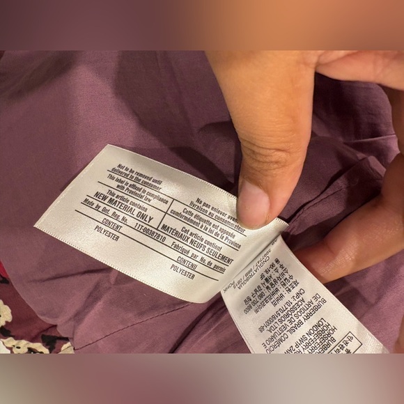 NWT Burberry Kids jacket floral - Picture 6 of 8